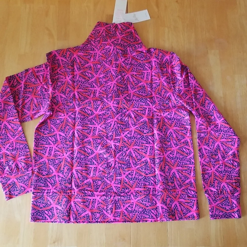 Lilly Pulitzer UPF 50+ Eleni Pullover, Size S